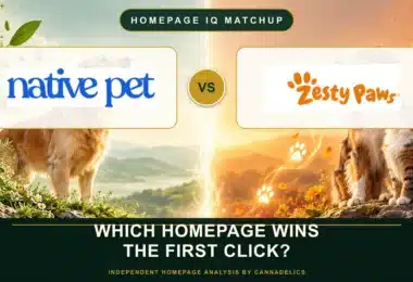Native Pet vs Zesty Paws - Which Homepage Wins