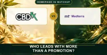 CBDfx vs Medterra Which Homepage Guides CBD Buyers Better