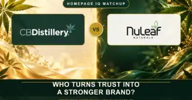 CBDistillery vs NuLeaf Naturals Which Homepage Gives a Clearer Reason to Buy