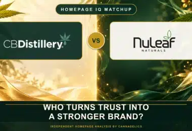 CBDistillery vs NuLeaf Naturals Which Homepage Gives a Clearer Reason to Buy
