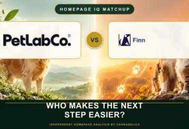 PetLabCo vs Finn Which Pet Supplement Homepage Makes the Choice Easier